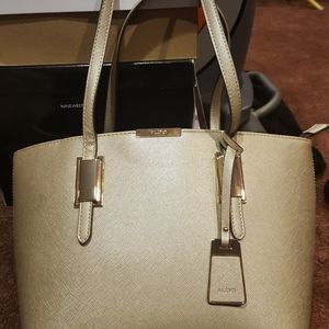 Aldo gold purse